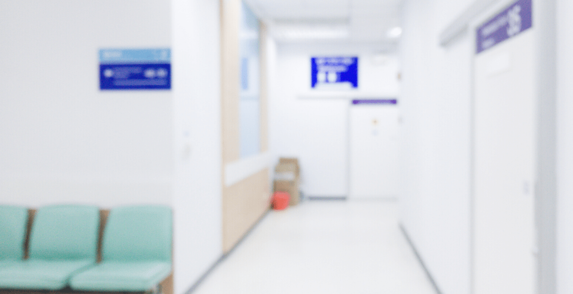 GP surgery corridor
