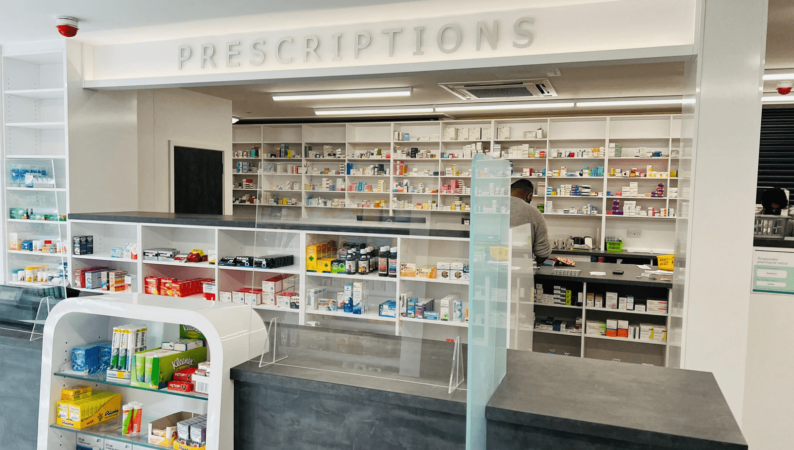 prescriptions counter for abrar rehman pharmacy